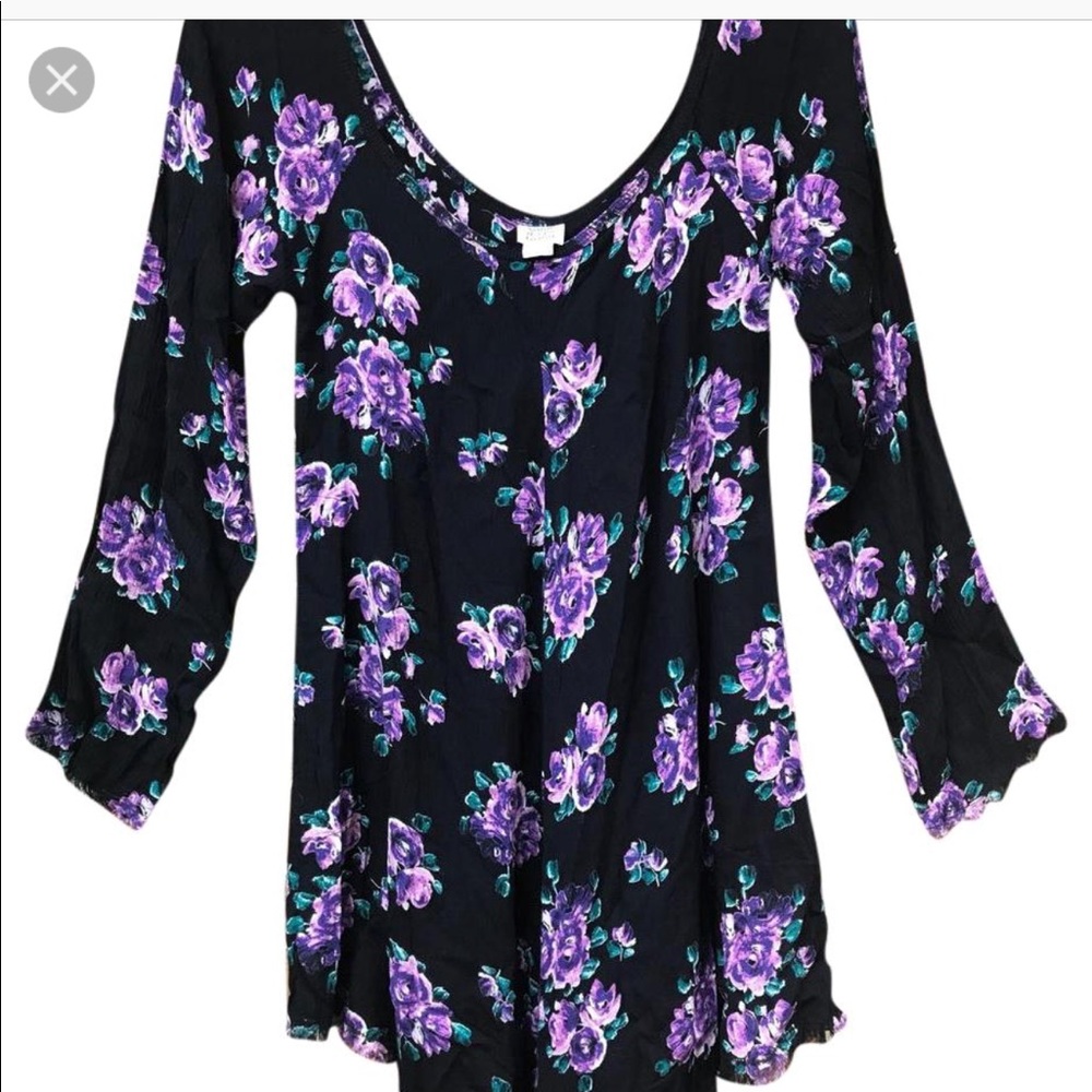 Long Sleeve Floral Dress